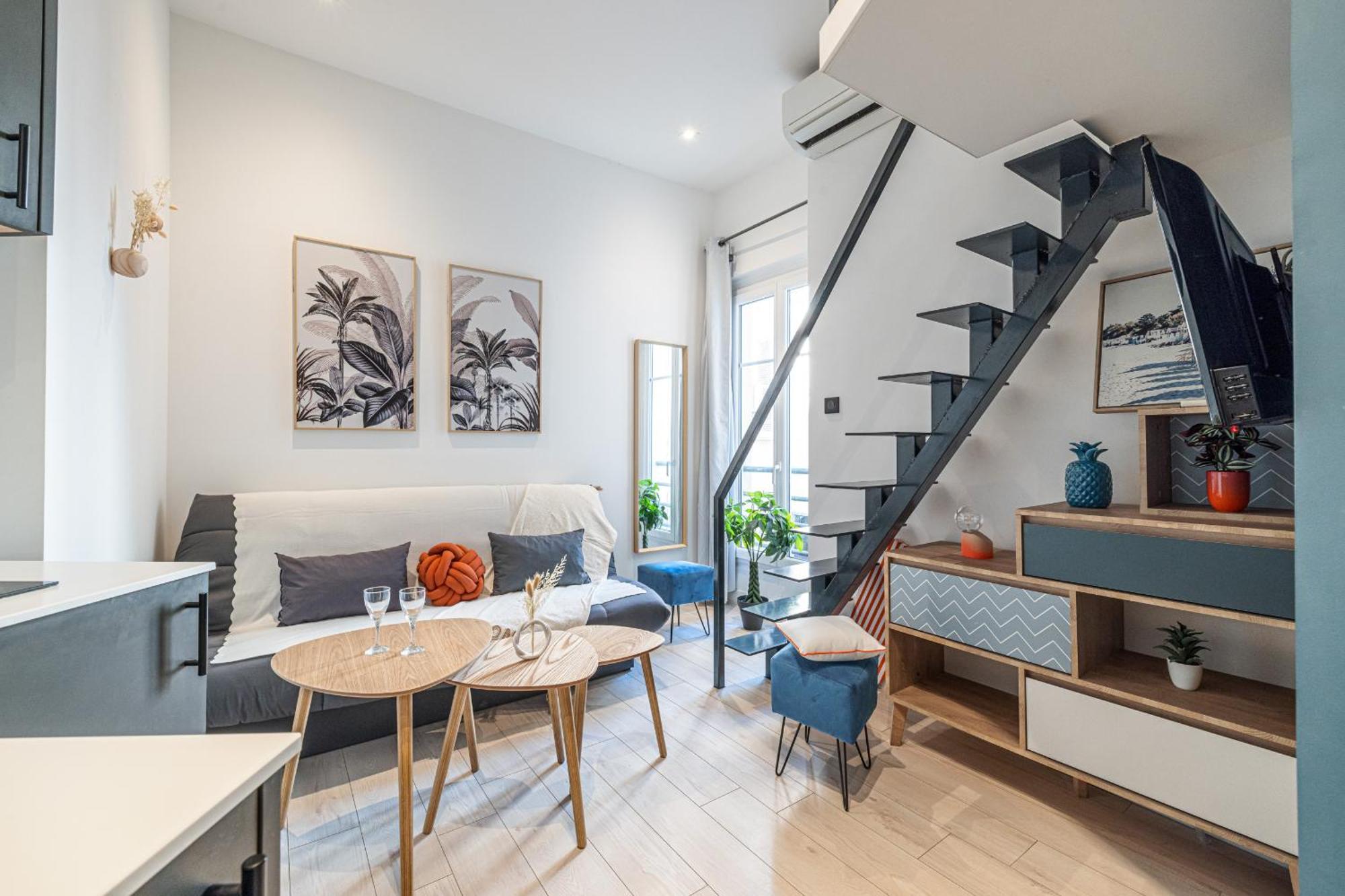 Smartbnb - Moderne Studio - Zone Pietonne - Clim Lejlighed